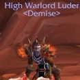 O retorno do High Warlord