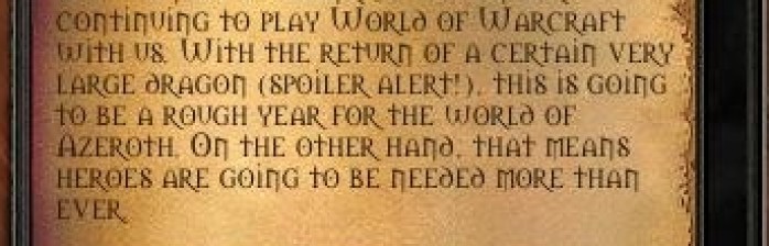 Achievement do 6º aniversário do WoW!