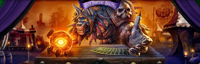 Veja seu futuro nas cartas da Darkmoon Faire!