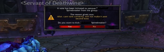 “You have been removed from the group”