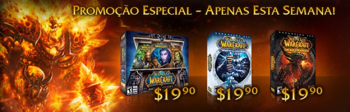 World of Warcraft em promoção essa semana!