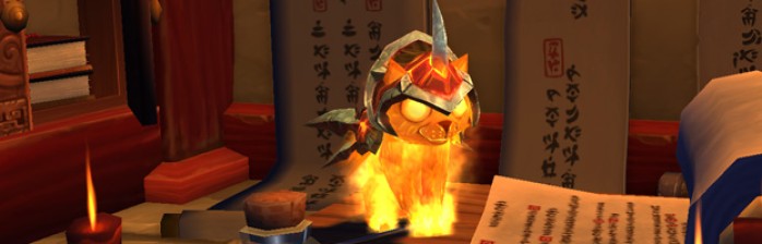 Mascote Gatinho Borralheiro em breve na Blizzard Store!