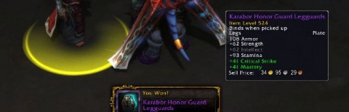 [Warlords of Draenor] Recompensas de missões têm níveis diferentes de itens