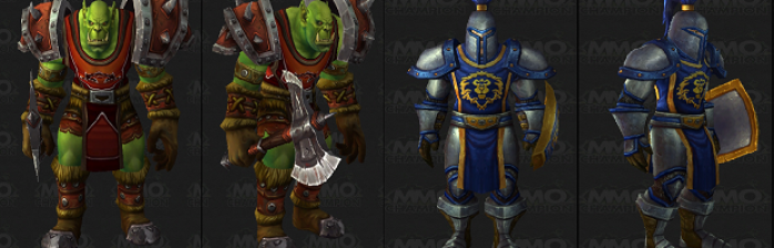 [Warlords of Draenor] Conjuntos de transmog de Vento Bravo e Orgrimmar.