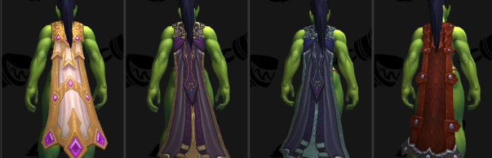 [Warlords of Draenor] Novos Modelos de Capa