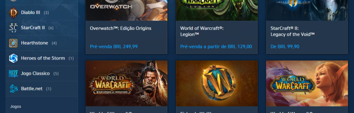 A loja Blizzard e sua relação com os jogadores