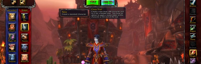 [Legion] Testar Personagens antes do Upgrade?