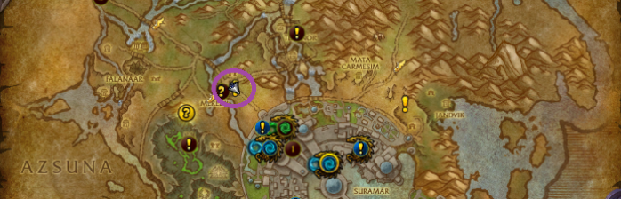 arquimago kalec mapa