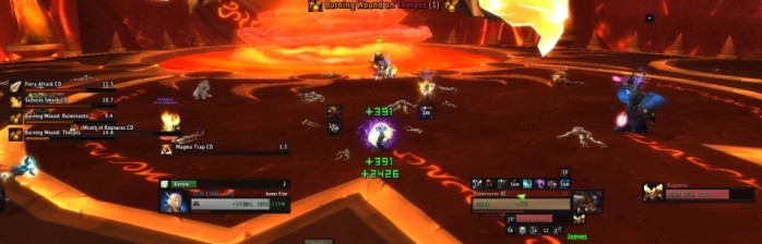 Ragnaros 25 H First Kill e a progressão de Firelands