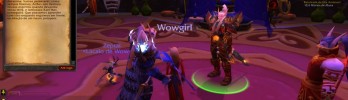 Screenshots do World of Warcraft em português (Horde)!