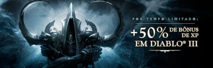 [Diablo III] Bônus de 50% de xp por tempo limitado