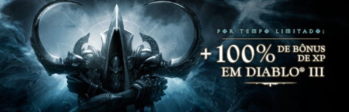 [Diablo III] Bônus de 100% de xp neste fim de semana