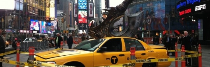 World of Warcraft invade a Times Square