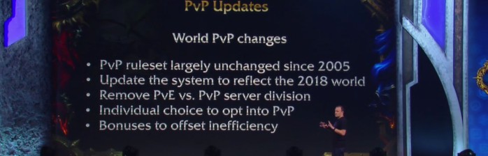 [BlizzCon] Fim da divisão de servidores PvP e PvE