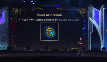 Fim das armas-artefato e novo sistema de itens: Coração de Azeroth