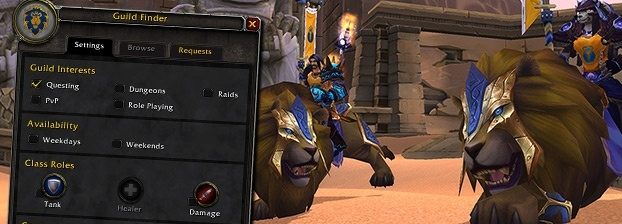 Guild Finder no patch 4.1