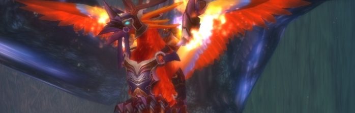 The Molten Front Offensive - Flameward Hippogryph
