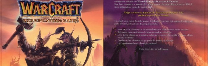 world of warcraft roleplaying game book1
