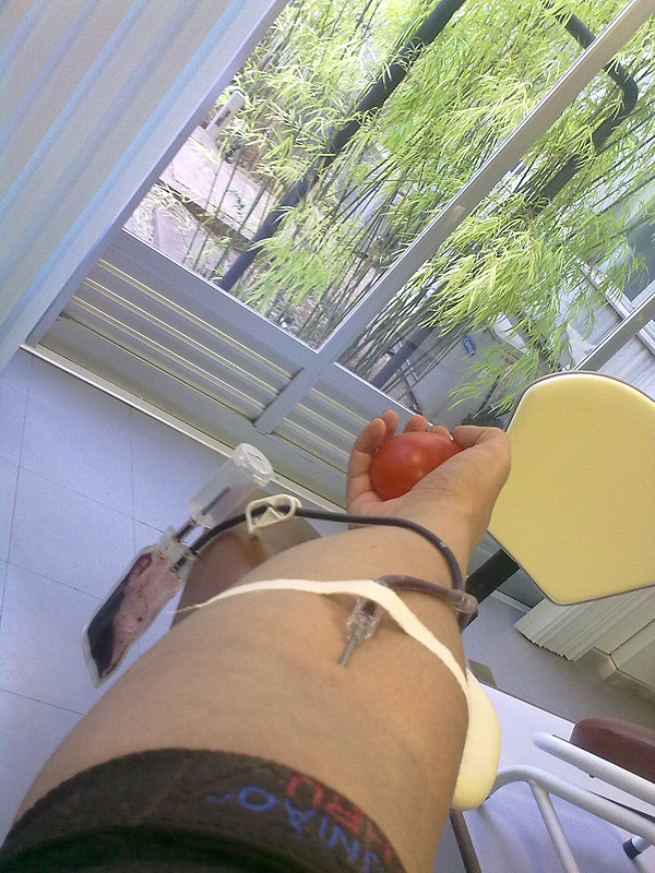 Sou doadora voluntária, e me orgulho muito disso!