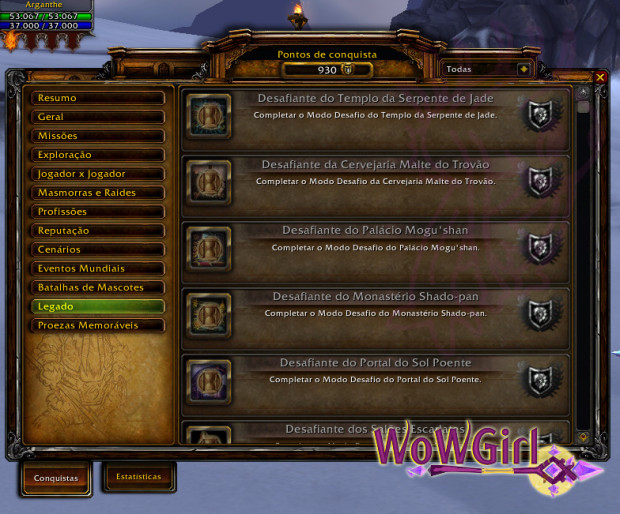 achievements