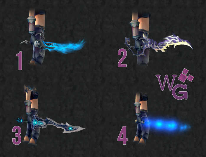 Conjunto-Ornado-de-Mithril-Espadas-de-Uma-Mão