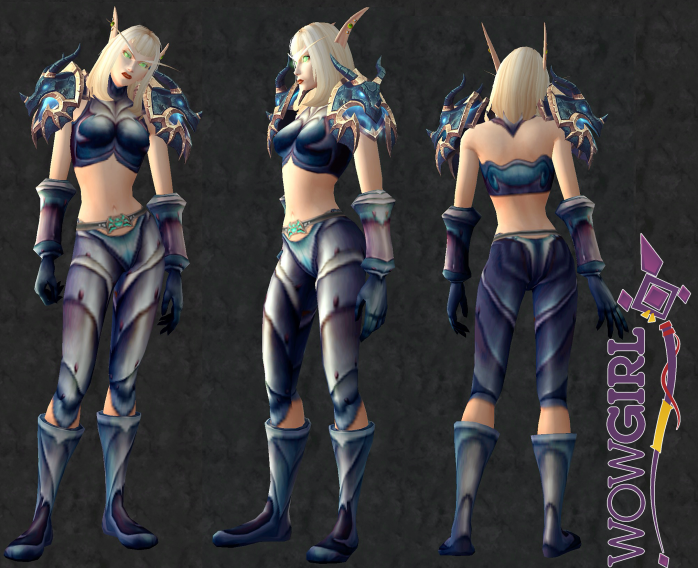 Conjunto Ornado de Mithril feminino
