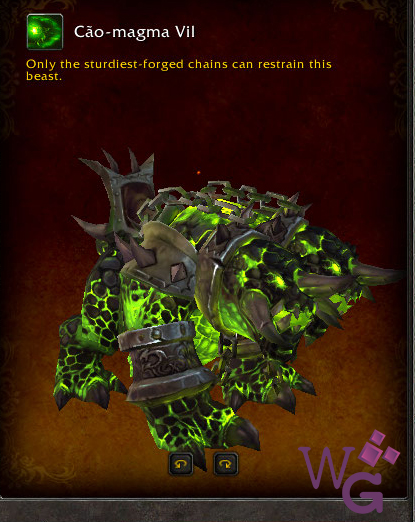 Cão magma Vil - Montaria Legion