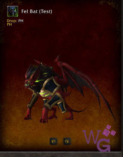 Morcevil - Fel Bat - Montaria Legion