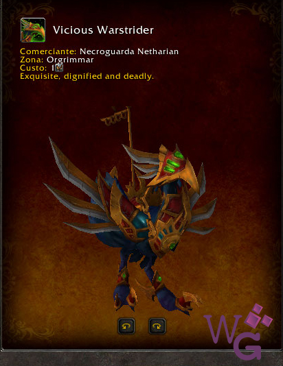 Vicious Warstrider - Montaria Legion