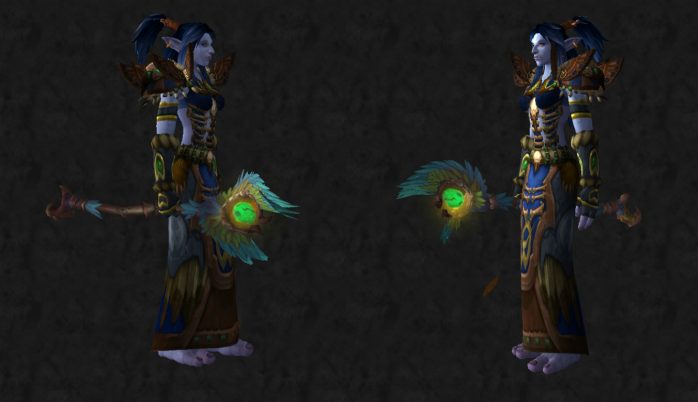 caduceu das vibes puras de giorgio + thunderheart azul