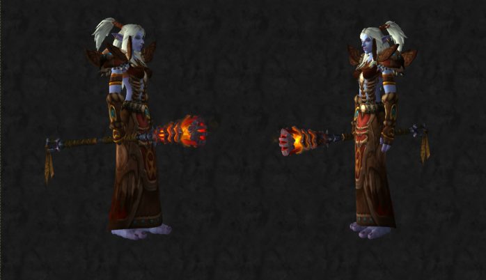 cajado da ruína do mão negra