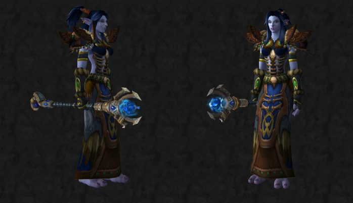 cajado de energia do gladiador pugnaz + thunderheart azul