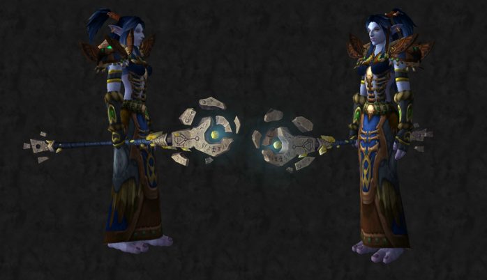 cajado do rasgador de portal