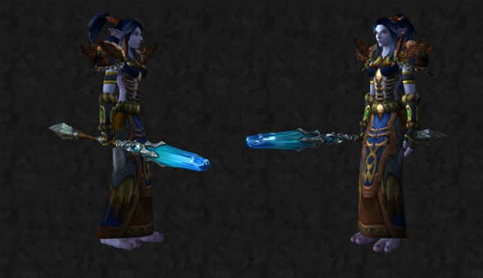 cajado enregelado + thunderheart azul